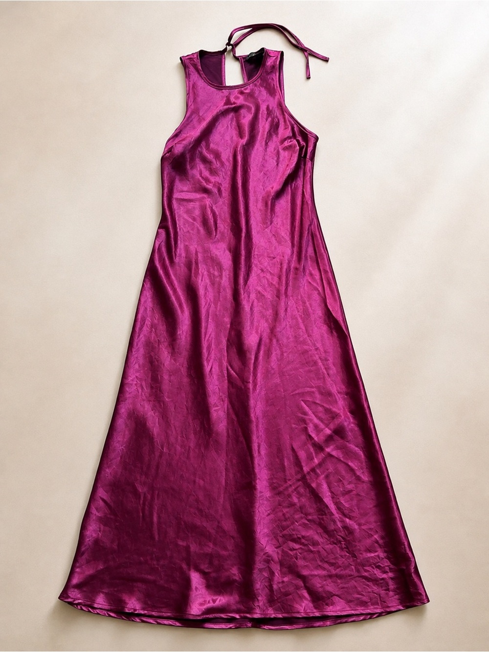 Satin Midi Dress